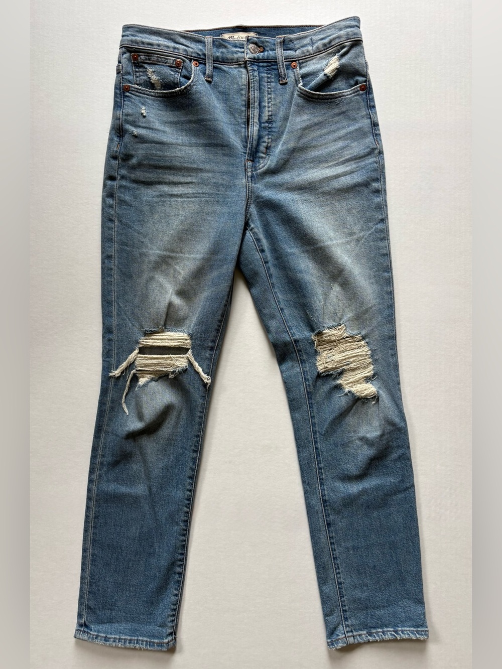 Madewell light blue denim jeans